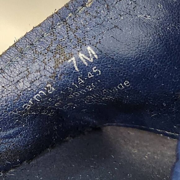 Bare Traps Karma Beaded Flip Flops in Dark Navy Size 7 Navy Boho Sandals - Picture 7 of 8